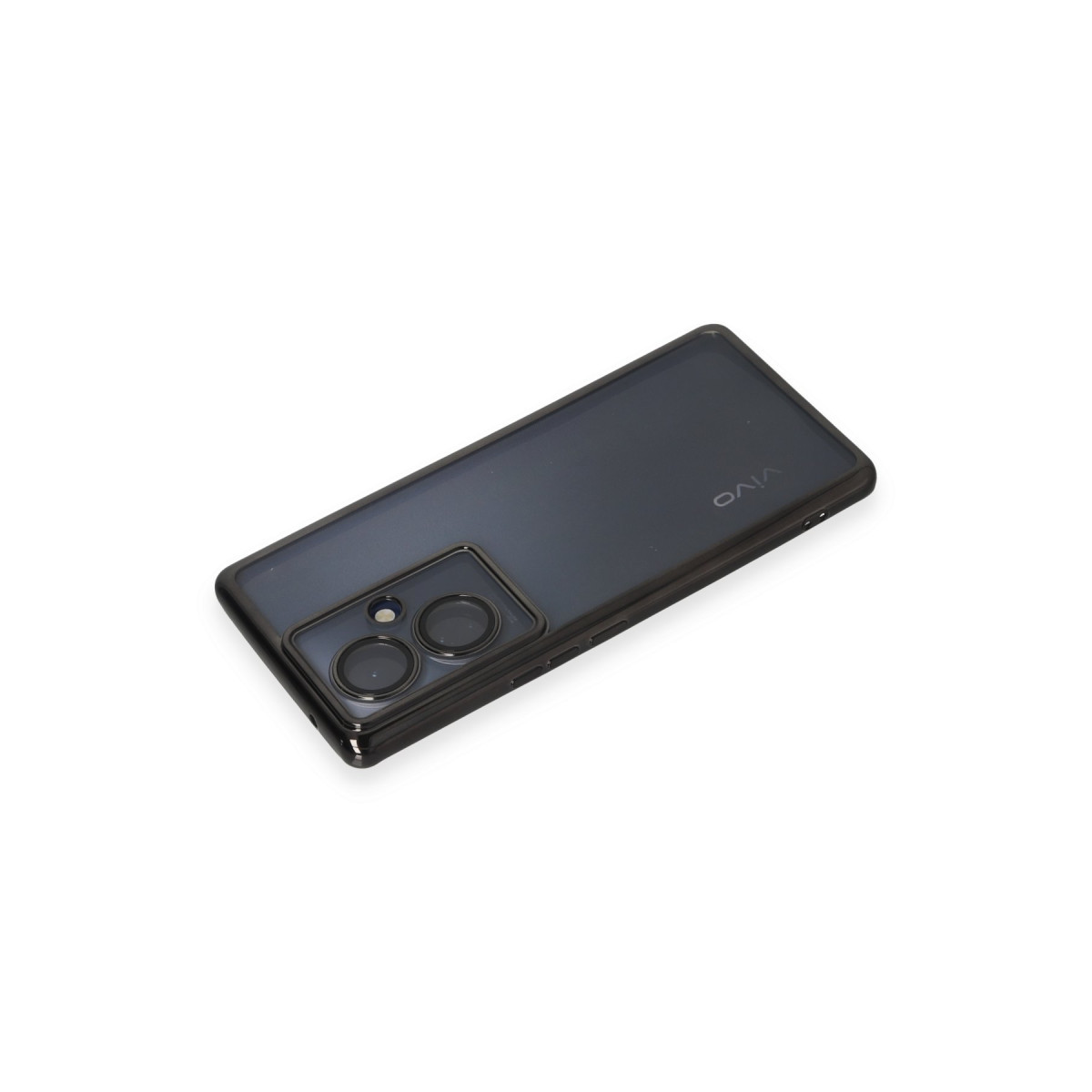 Newface Vivo V29 Lite Kılıf Razer Lensli Silikon - Siyah — görsel 11