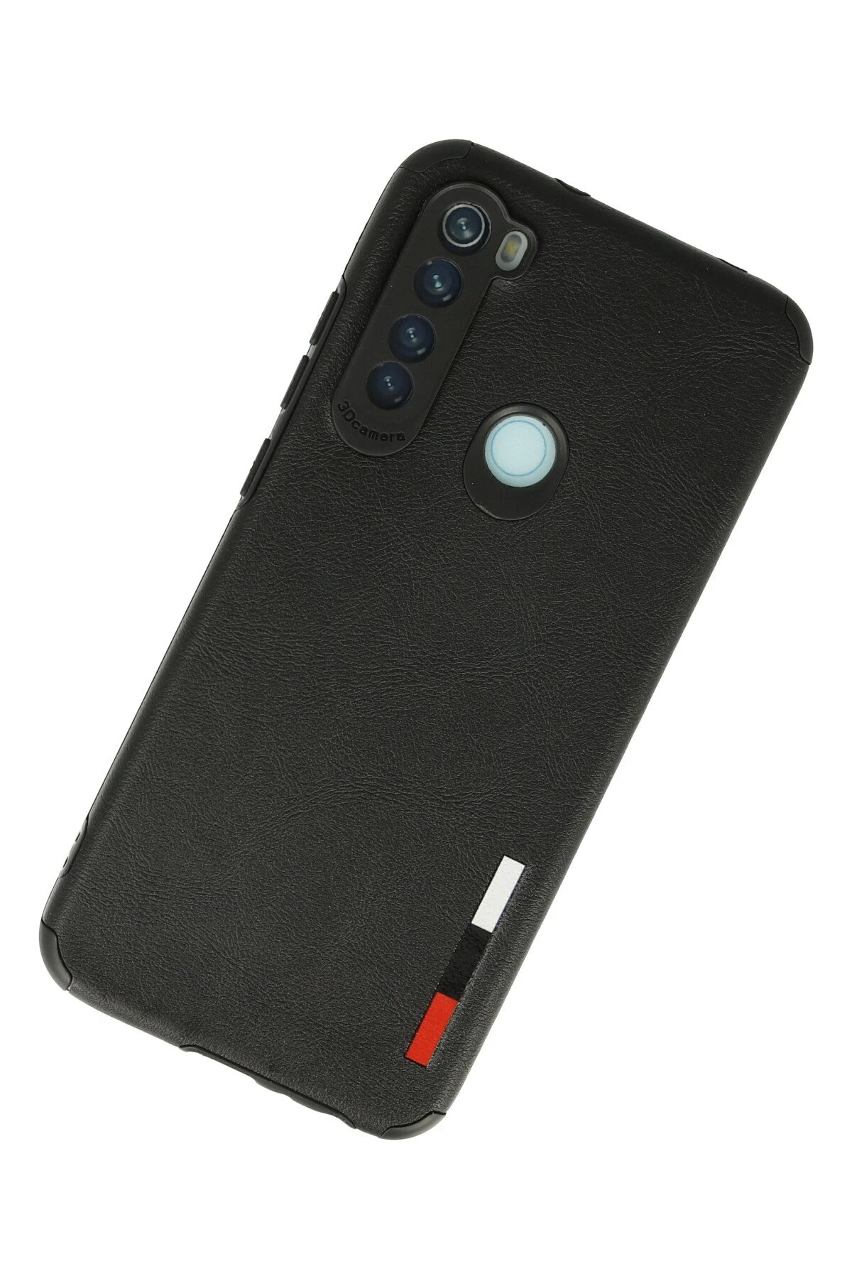 Newface Xiaomi Redmi Note 8 Kılıf Loop Deri Silikon - Siyah — görsel 2