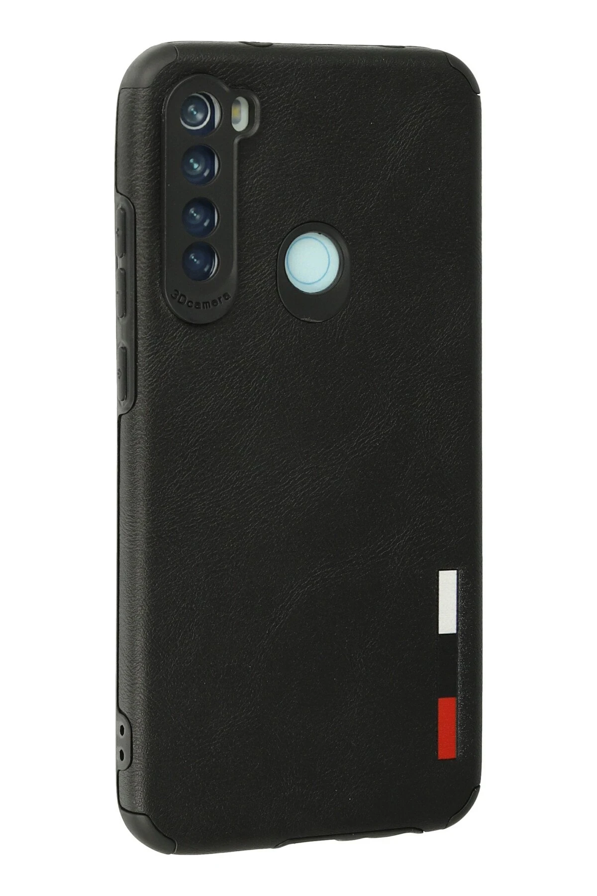 Newface Xiaomi Redmi Note 8 Kılıf Loop Deri Silikon - Siyah — görsel 3