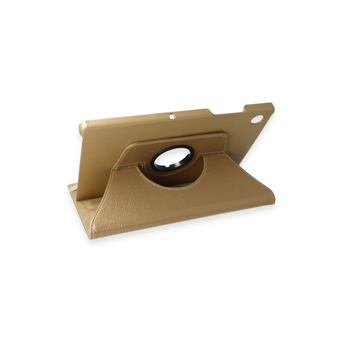 Newface Samsung Galaxy X200 Tab A8 10.5 Kılıf 360 Tablet Deri Kılıf - Gold — görsel 3