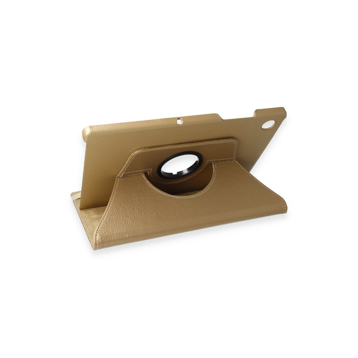 Newface Samsung Galaxy X200 Tab A8 10.5 Kılıf 360 Tablet Deri Kılıf - Gold — görsel 5
