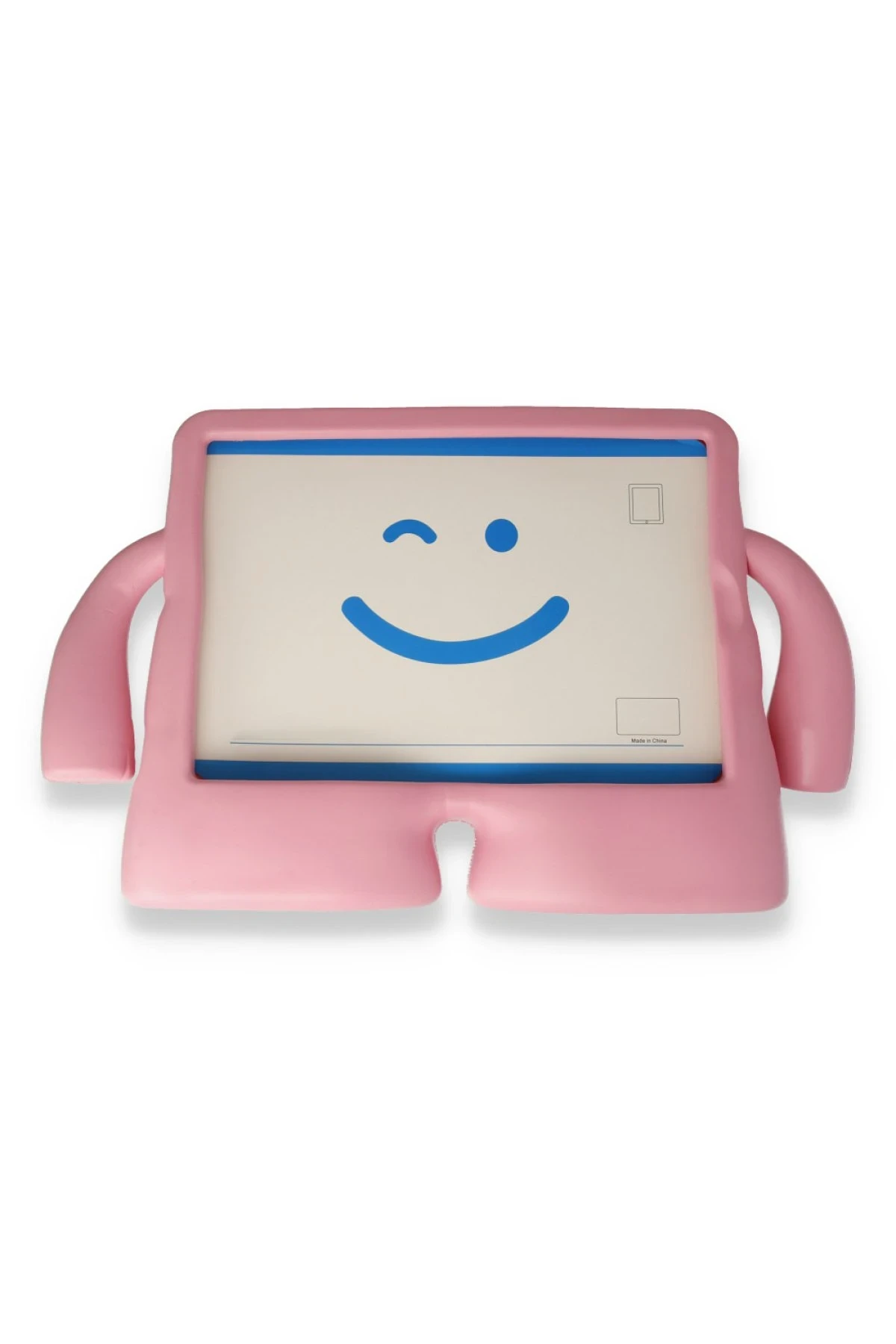 Newface iPad 2022 10.9 (10.nesil) Kılıf Karakter Tablet Silikon - Açık Pembe