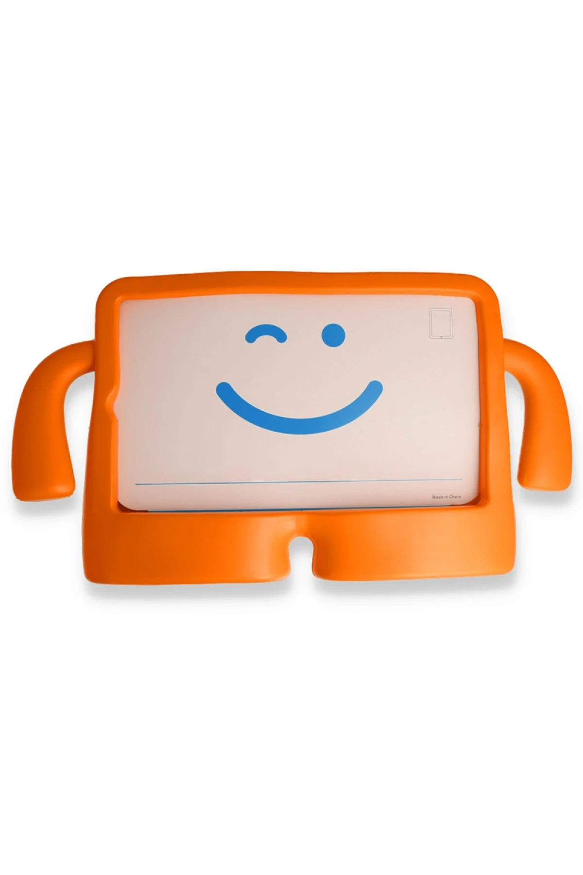 Newface iPad 2022 10.9 (10.nesil) Kılıf Karakter Tablet Silikon - Turuncu