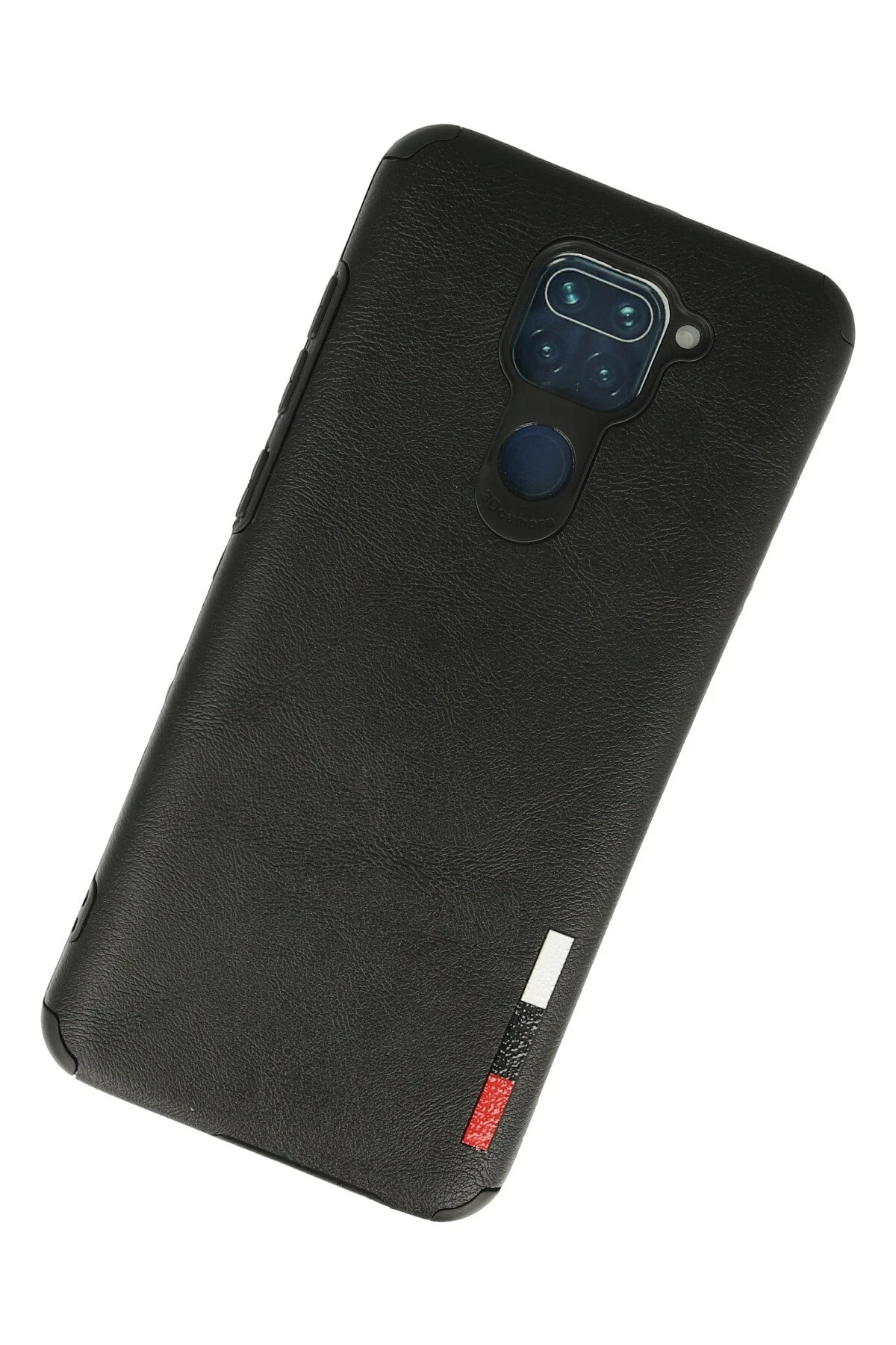 Newface Xiaomi Redmi Note 9 Kılıf Loop Deri Silikon - Siyah — görsel 2
