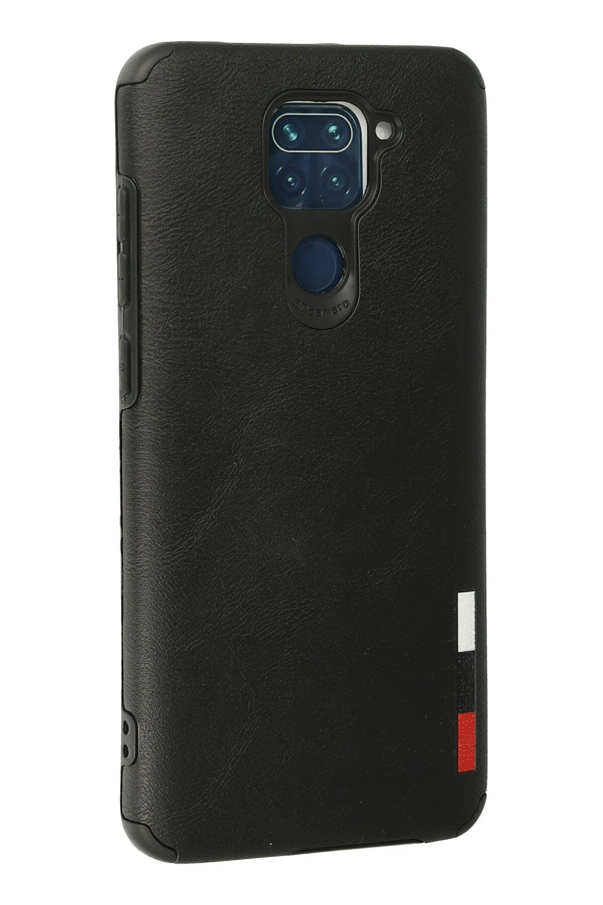 Newface Xiaomi Redmi Note 9 Kılıf Loop Deri Silikon - Siyah — görsel 3