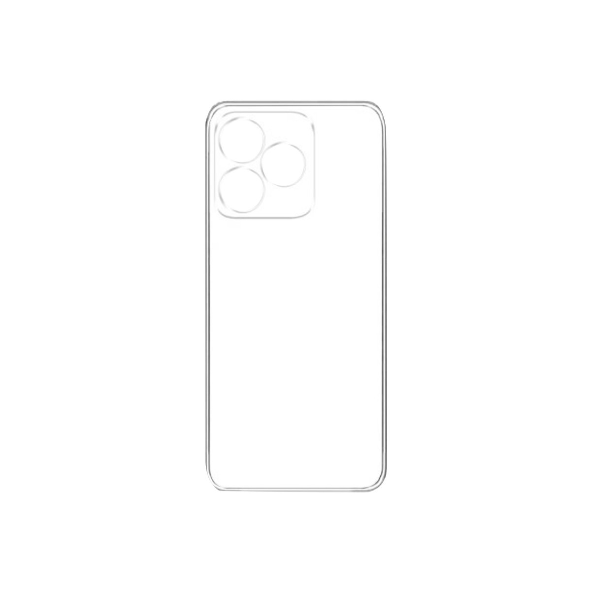 Newface Realme C53 Kılıf Lüx Şeffaf Silikon — görsel 11