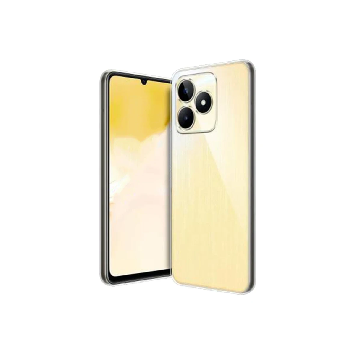 Newface Realme C53 Kılıf Lüx Şeffaf Silikon — görsel 8