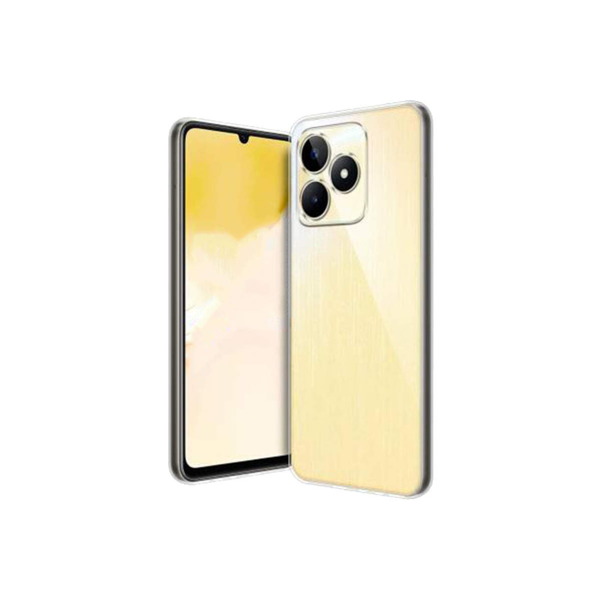 Newface Realme C53 Kılıf Lüx Şeffaf Silikon — görsel 12
