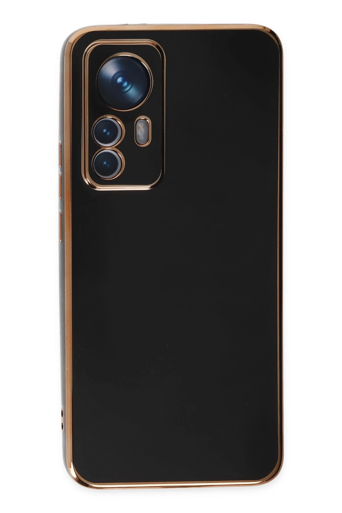 Newface Xiaomi Mi 12T Pro Kılıf Volet Silikon - Siyah
