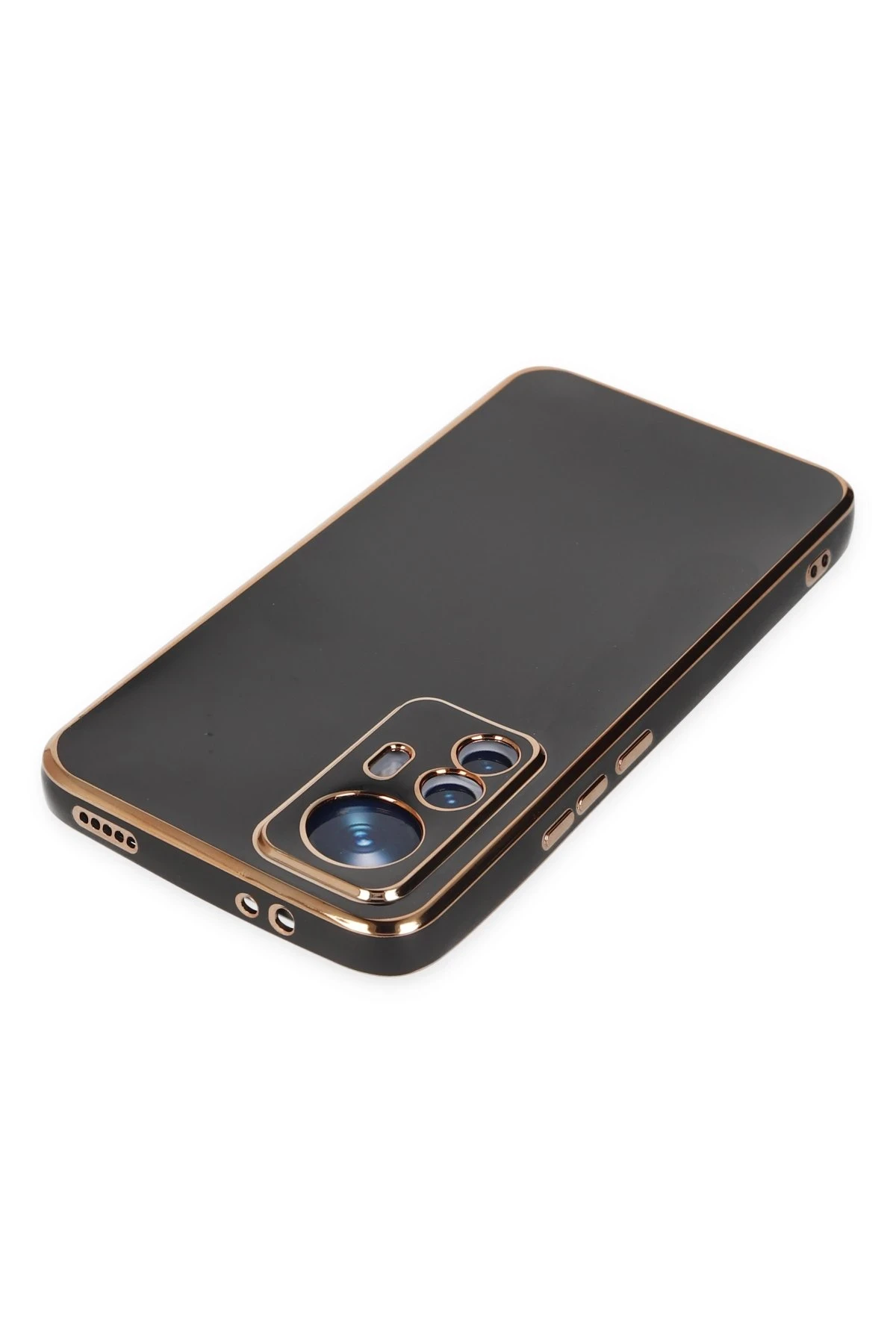 Newface Xiaomi Mi 12T Pro Kılıf Volet Silikon - Siyah