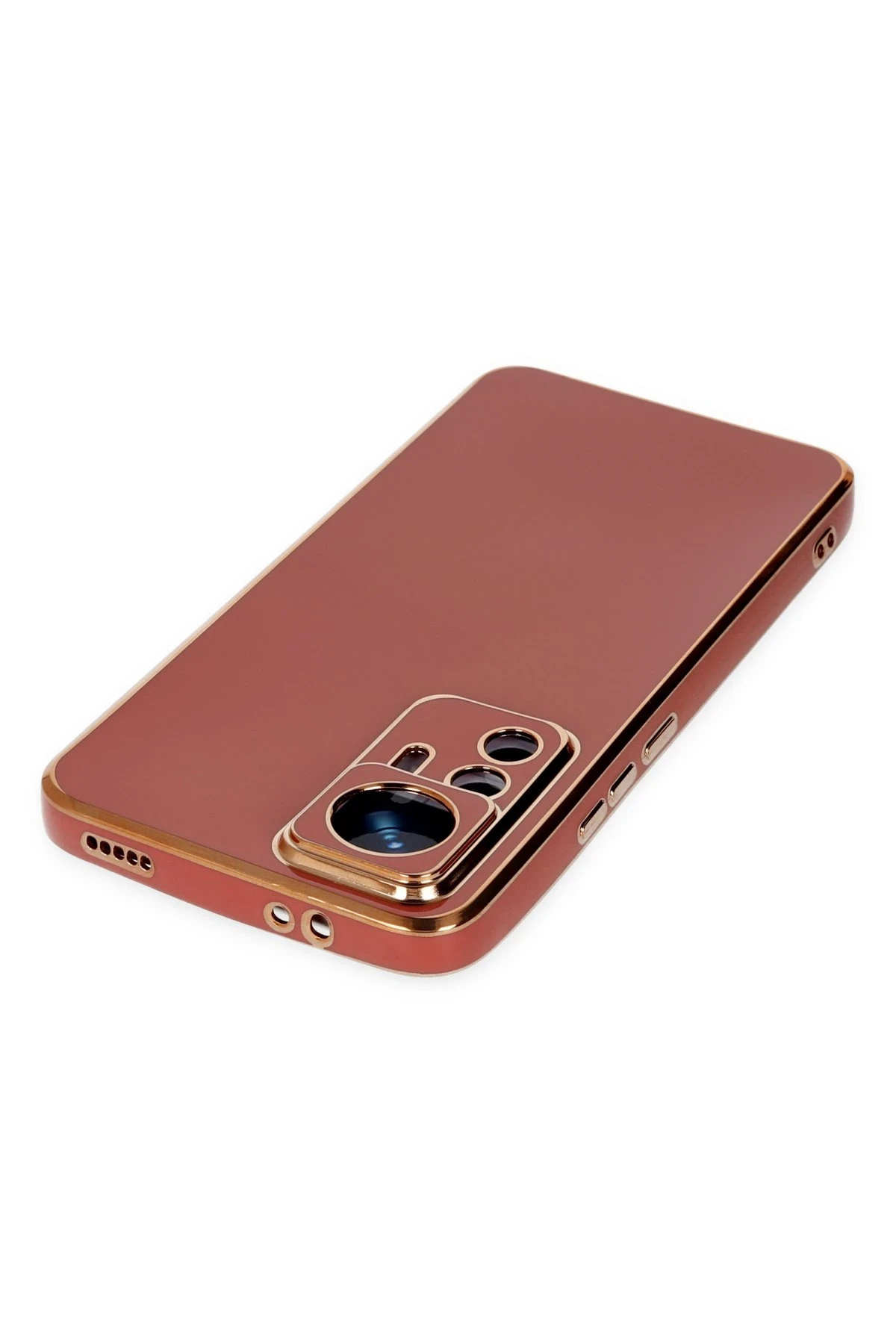 Newface Xiaomi Mi 12T Pro Kılıf Volet Silikon - Kırmızı