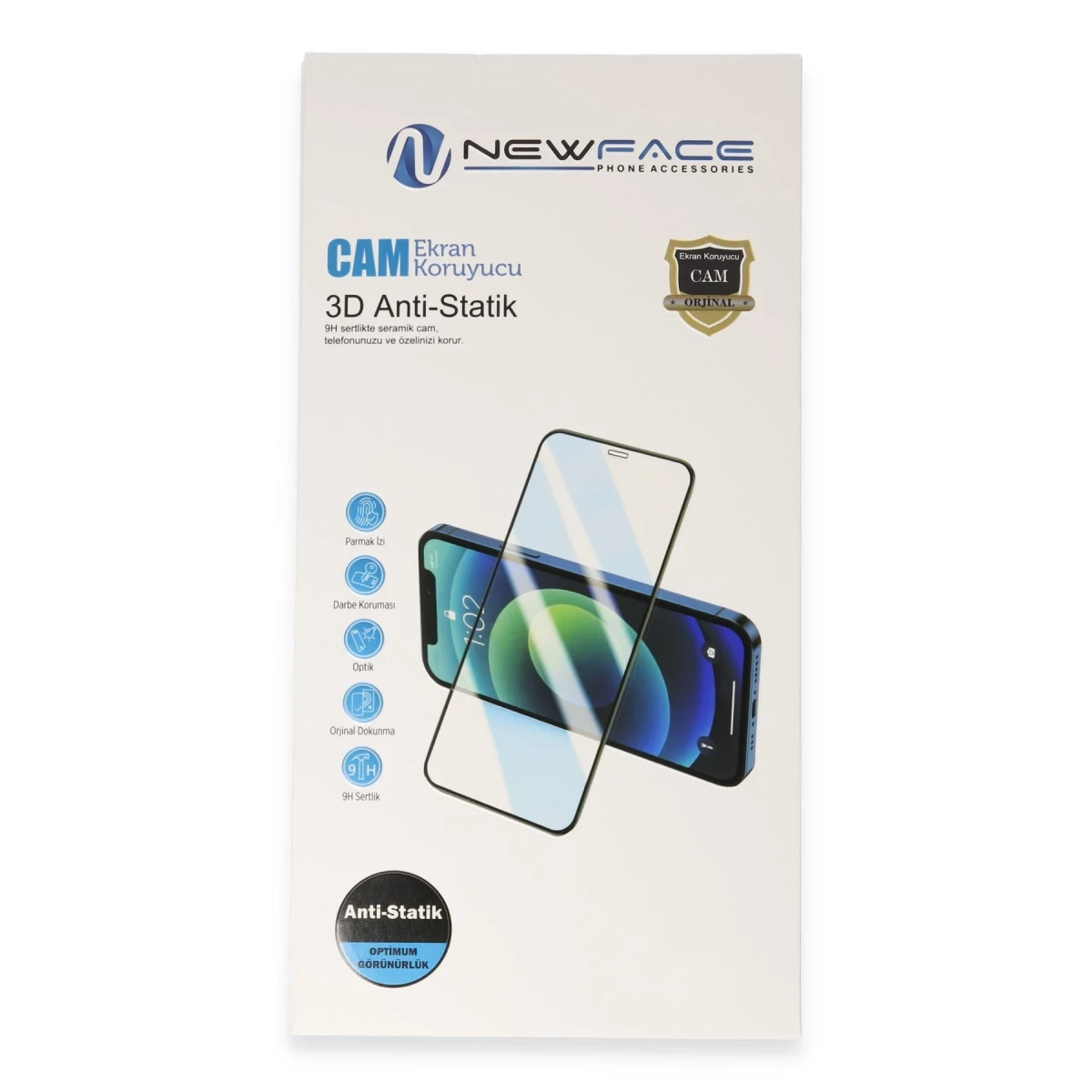 Newface Apple iPhone 11 3D Antistatik Cam Ekran Koruyucu — görsel 7