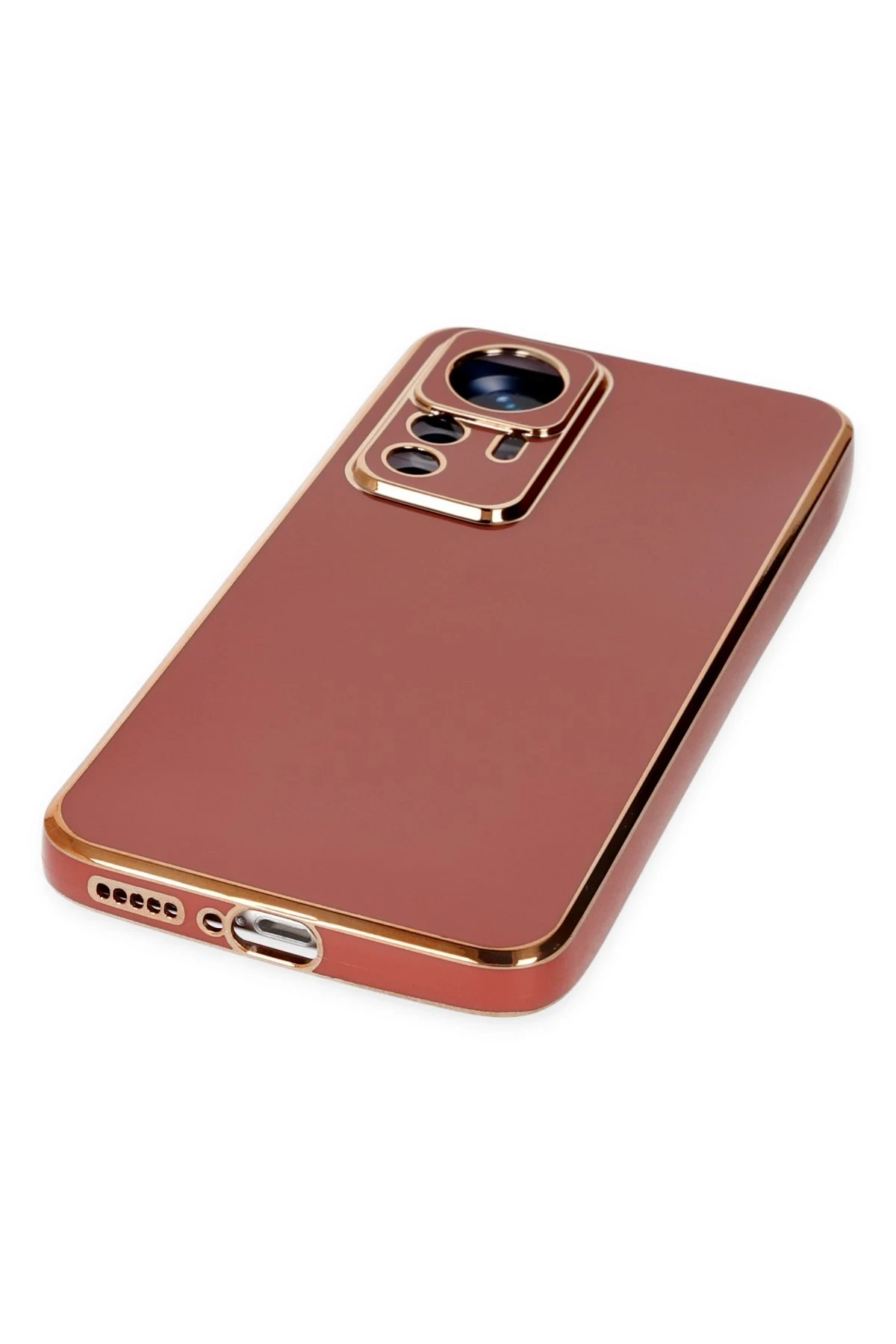 Newface Xiaomi Mi 12T Pro Kılıf Volet Silikon - Kırmızı