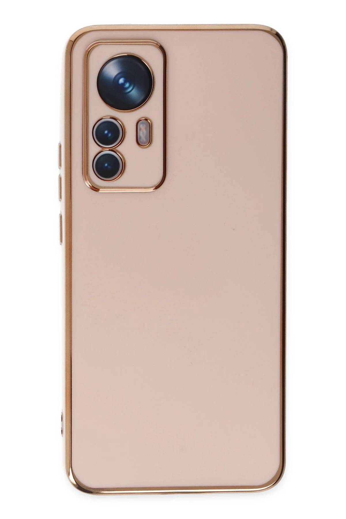 Newface Xiaomi Mi 12T Pro Kılıf Volet Silikon - Pembe