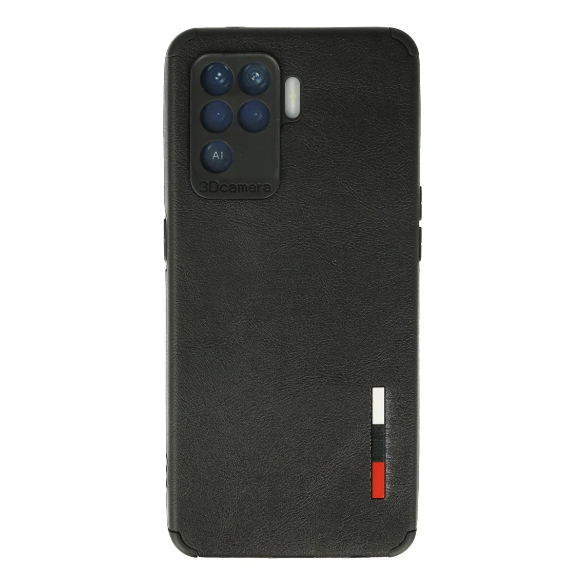 Newface Oppo Reno 5 Lite Kılıf Loop Deri Silikon - Siyah — görsel 4
