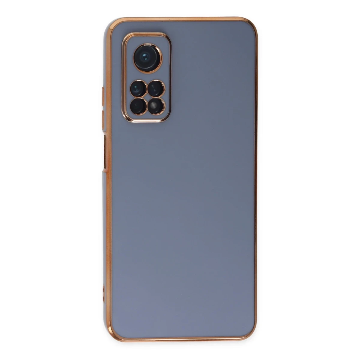Newface Xiaomi Mi 10T Kılıf Volet Silikon - Mavi