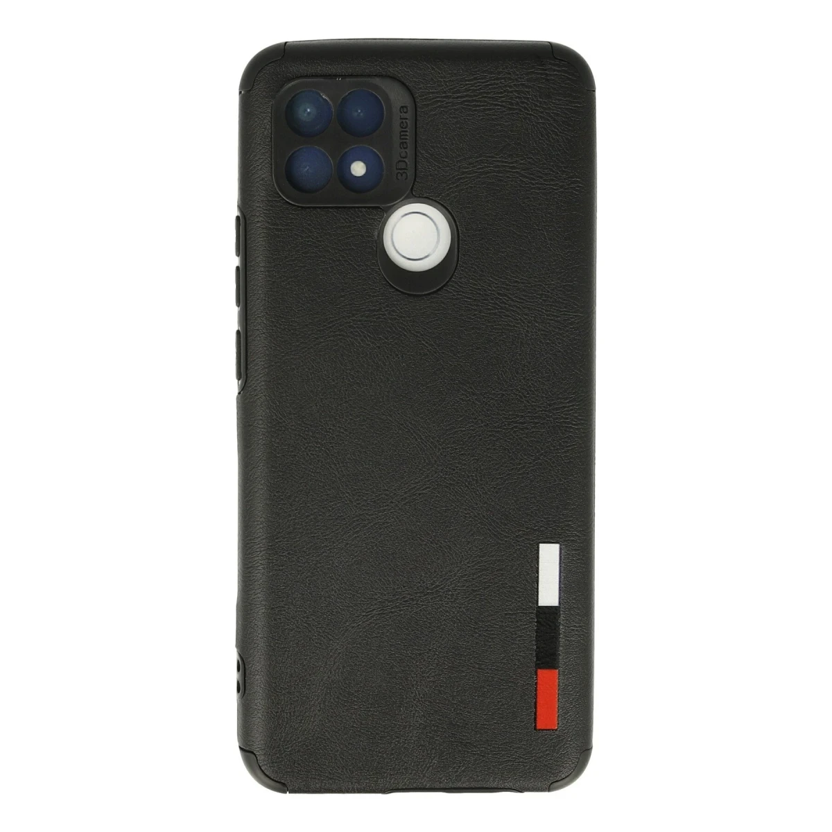 Newface Oppo A15 Kılıf Loop Deri Silikon - Siyah — görsel 4