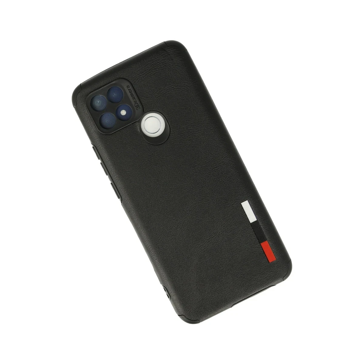Newface Oppo A15 Kılıf Loop Deri Silikon - Siyah — görsel 5