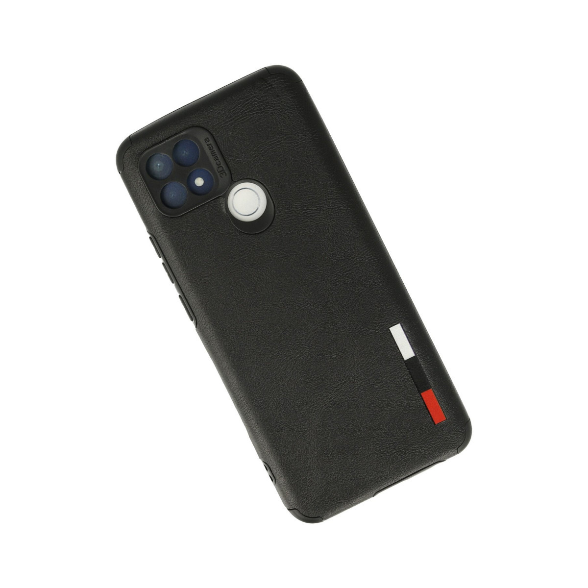 Newface Oppo A15 Kılıf Loop Deri Silikon - Siyah — görsel 8