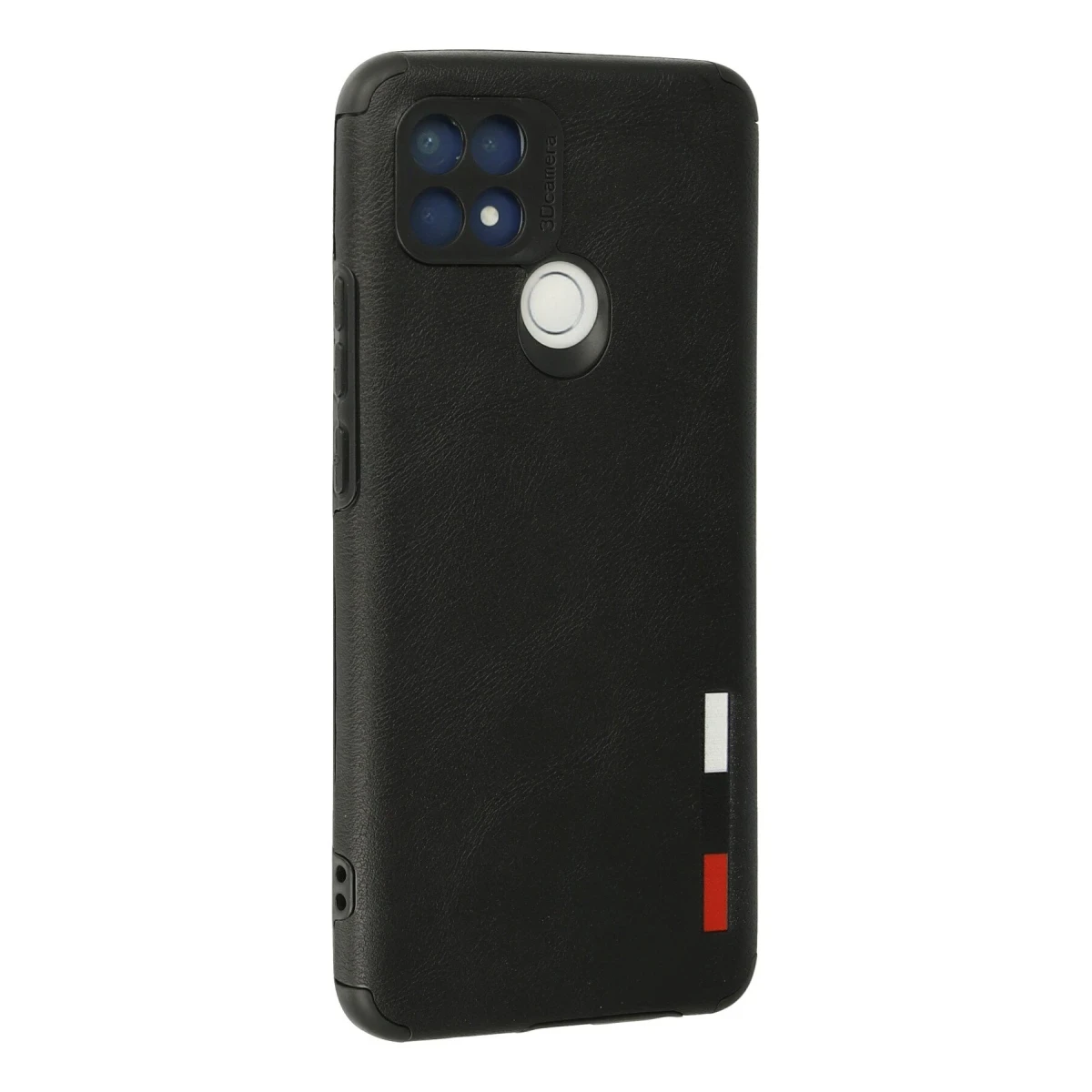 Newface Oppo A15 Kılıf Loop Deri Silikon - Siyah — görsel 6