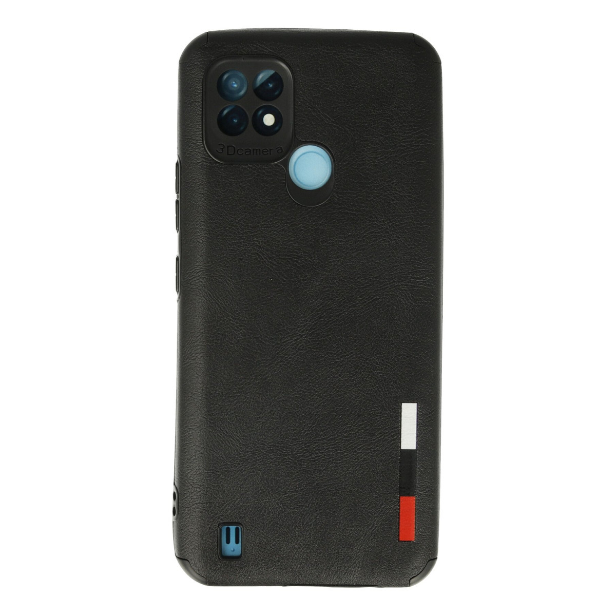 Newface Realme C21 Kılıf Loop Deri Silikon - Siyah — görsel 7
