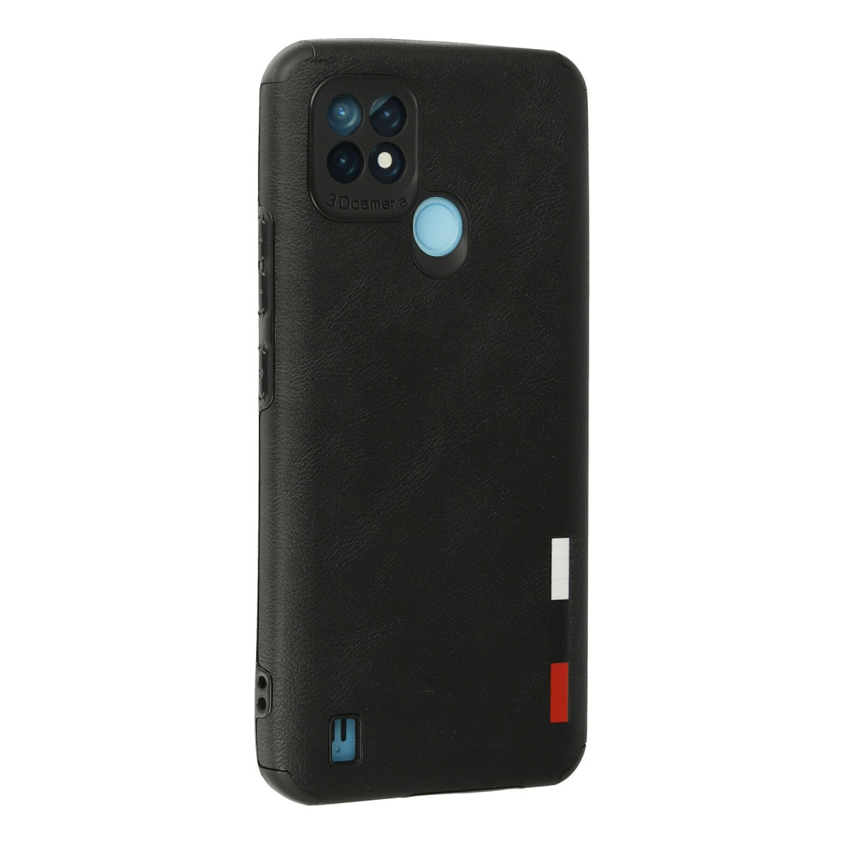 Newface Realme C21 Kılıf Loop Deri Silikon - Siyah — görsel 9