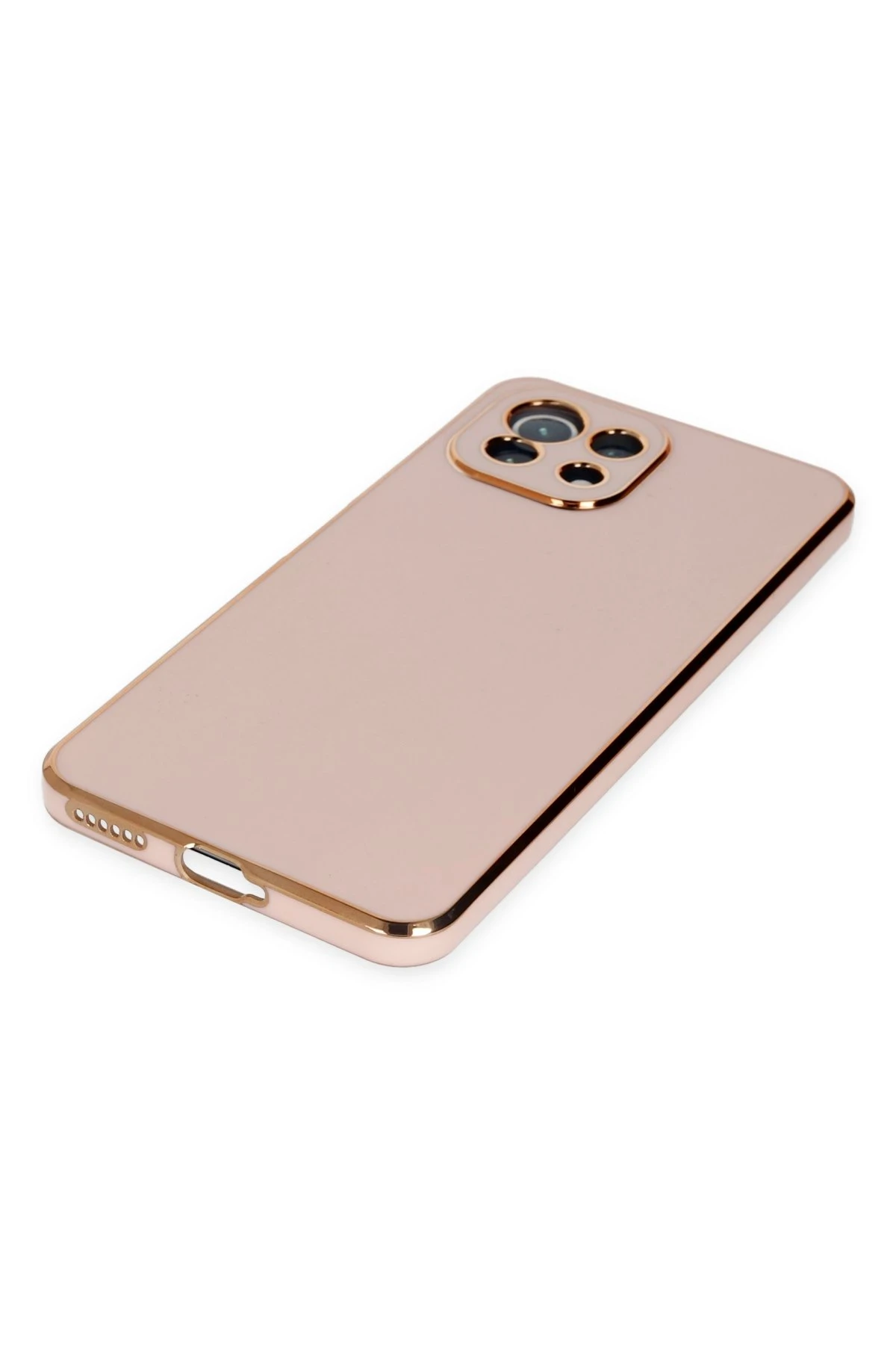 Newface Xiaomi Mİ 11 Lite Kılıf Volet Silikon - Pembe