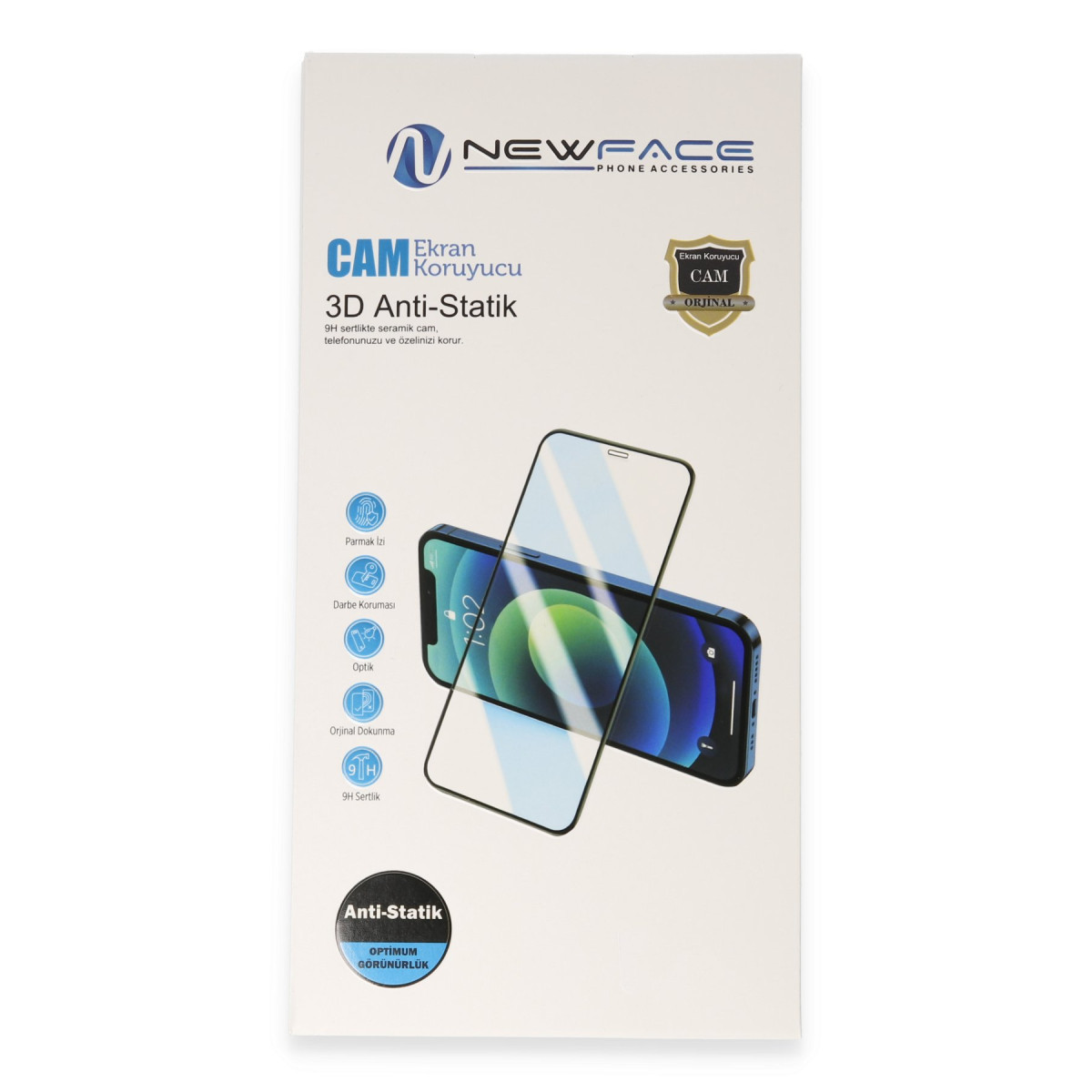 Newface Xiaomi Redmi Note 8 Pro 3D Antistatik Cam Ekran Koruyucu — görsel 11