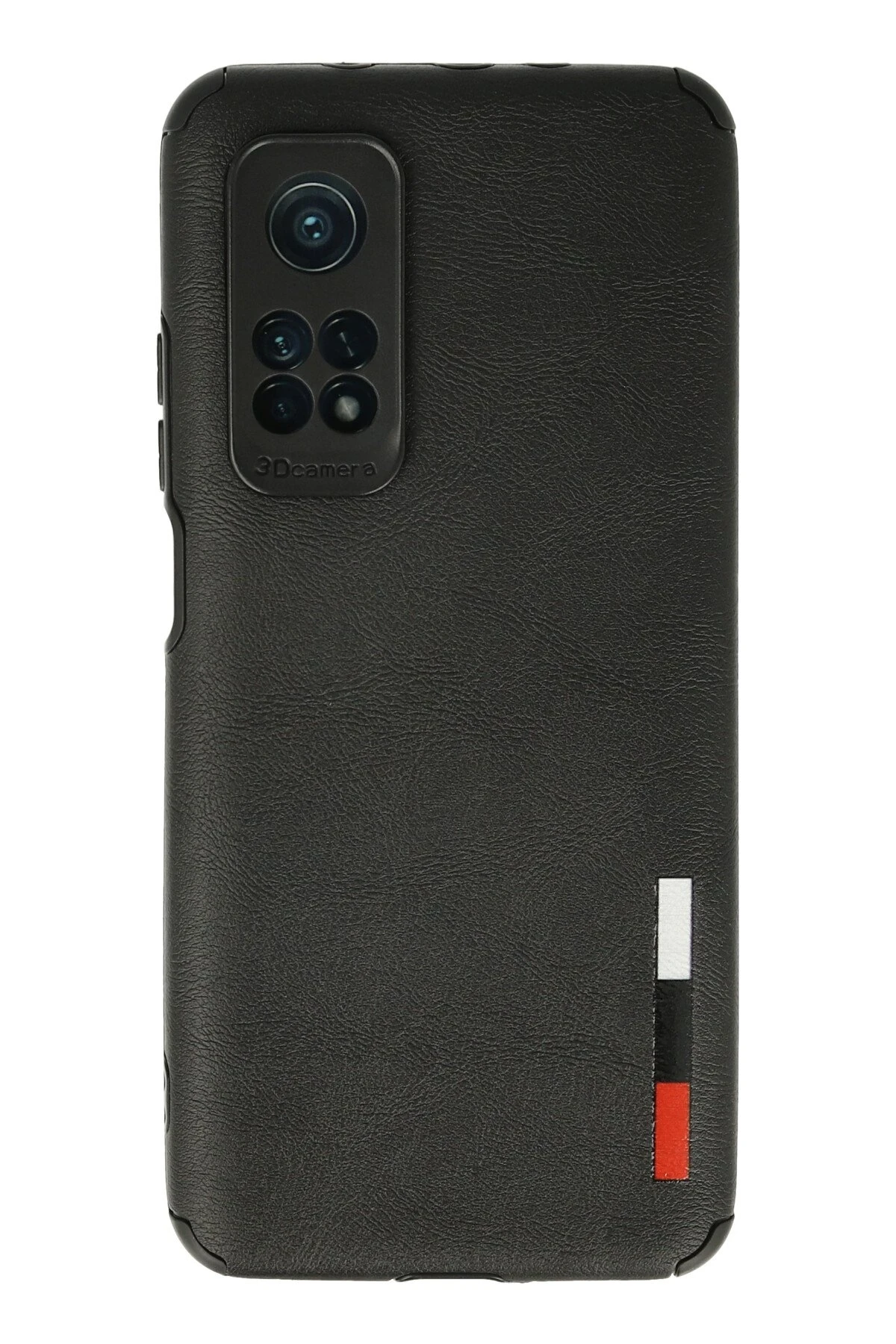 Newface Xiaomi Mi 10T Kılıf Loop Deri Silikon - Siyah