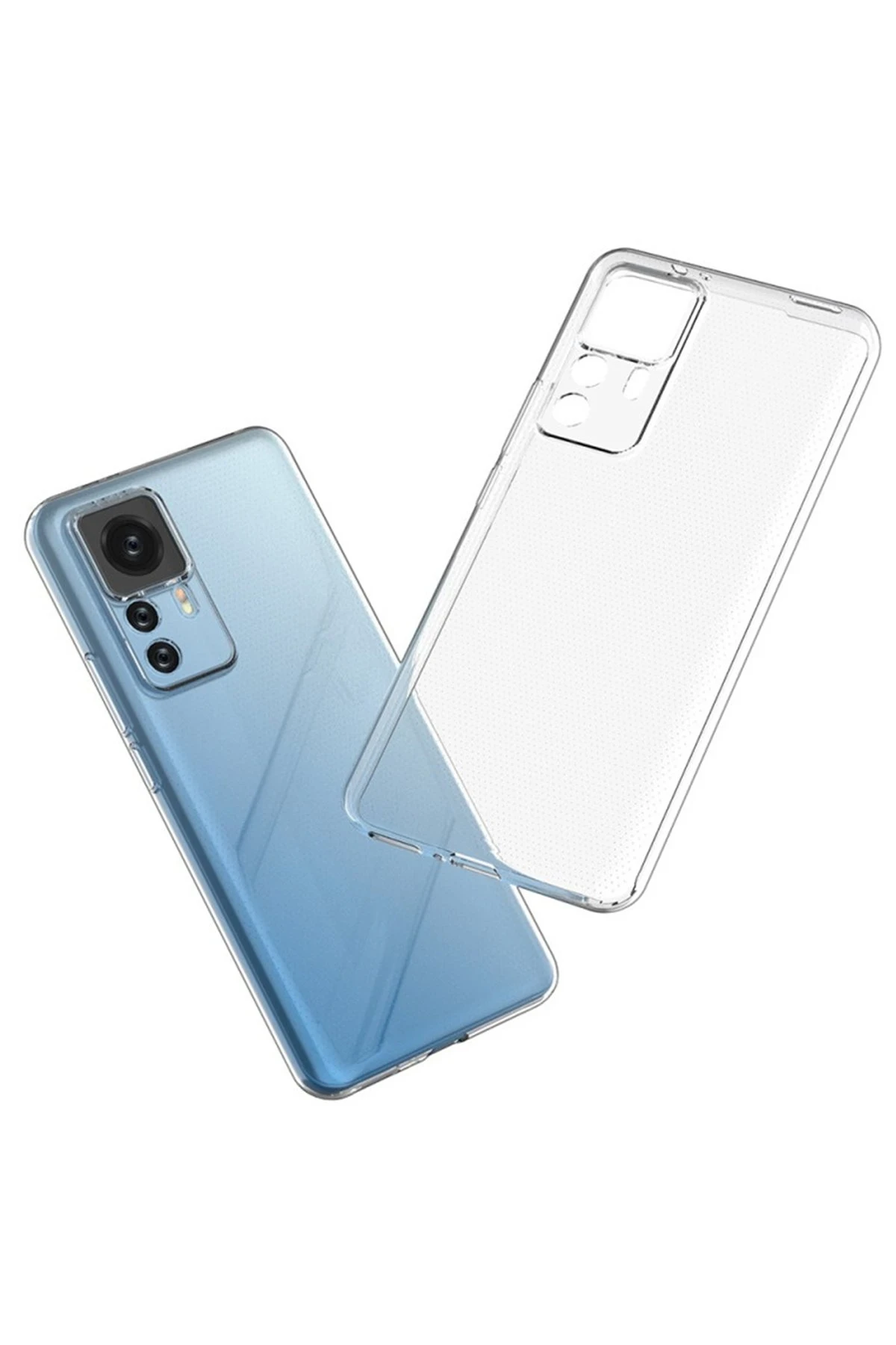 Newface Xiaomi Mi 12T Pro Kılıf Lüx Şeffaf Silikon — görsel 4