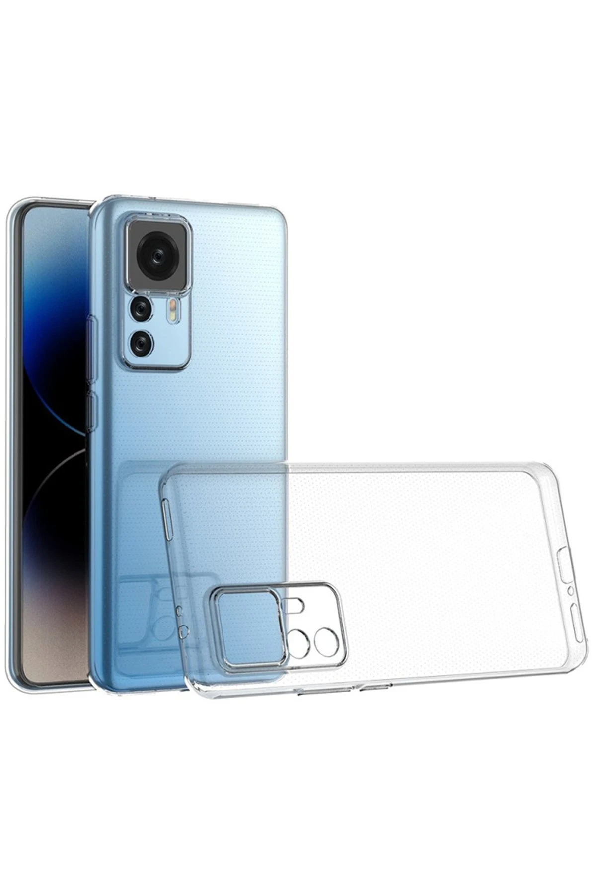 Newface Xiaomi Mi 12T Pro Kılıf Lüx Şeffaf Silikon — görsel 5