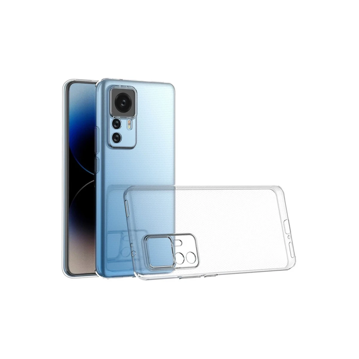 Newface Xiaomi Mi 12T Pro Kılıf Lüx Şeffaf Silikon — görsel 12