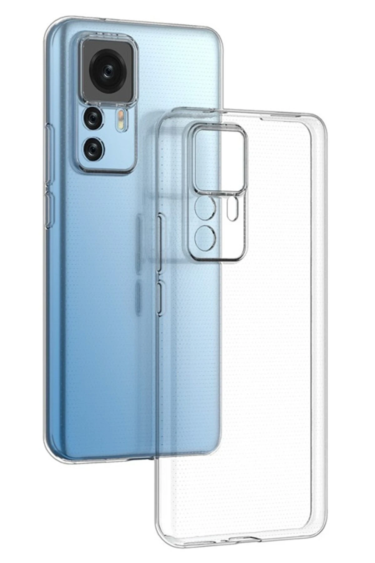 Newface Xiaomi Mi 12T Pro Kılıf Lüx Şeffaf Silikon — görsel 7