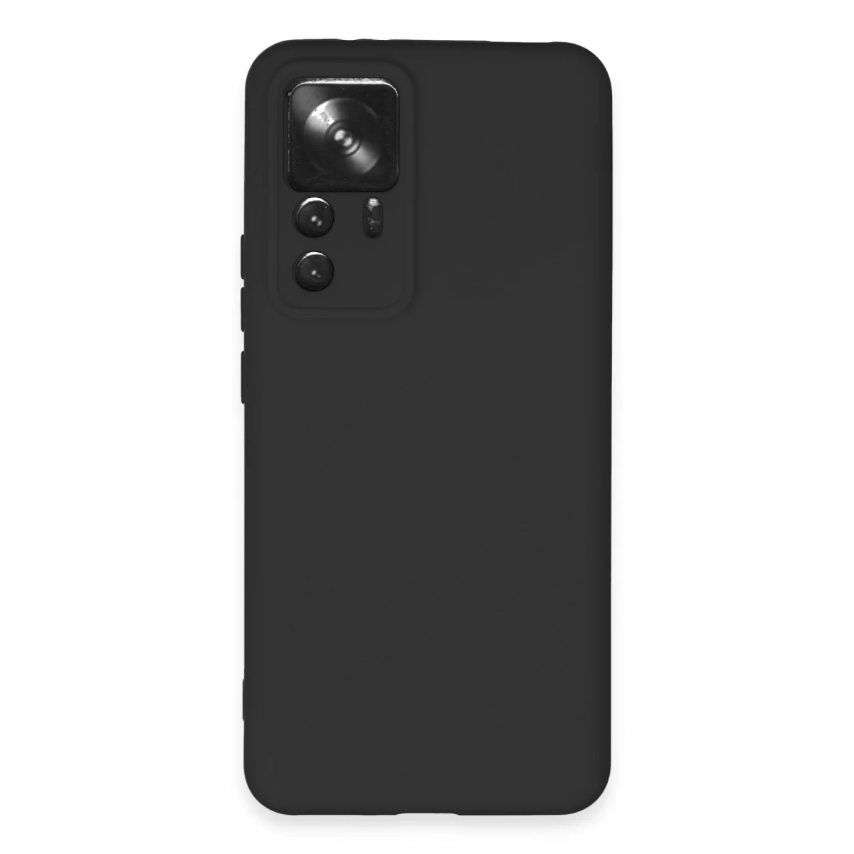 Newface Xiaomi Mi 12T Pro Kılıf Nano içi Kadife Silikon - Siyah — görsel 6
