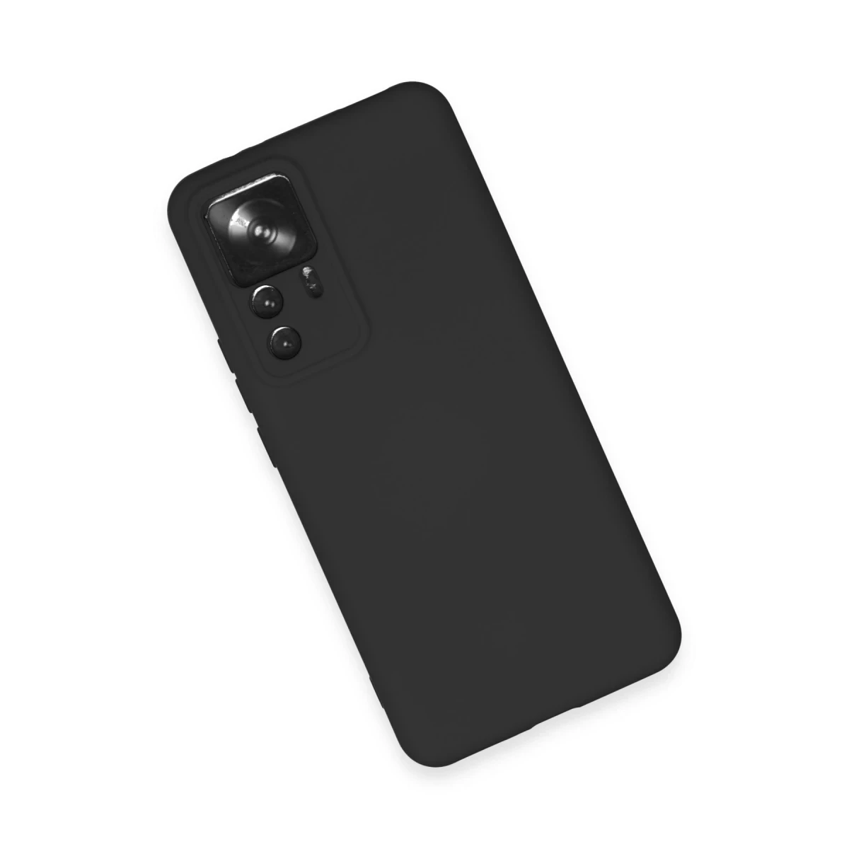 Newface Xiaomi Mi 12T Pro Kılıf Nano içi Kadife Silikon - Siyah — görsel 8