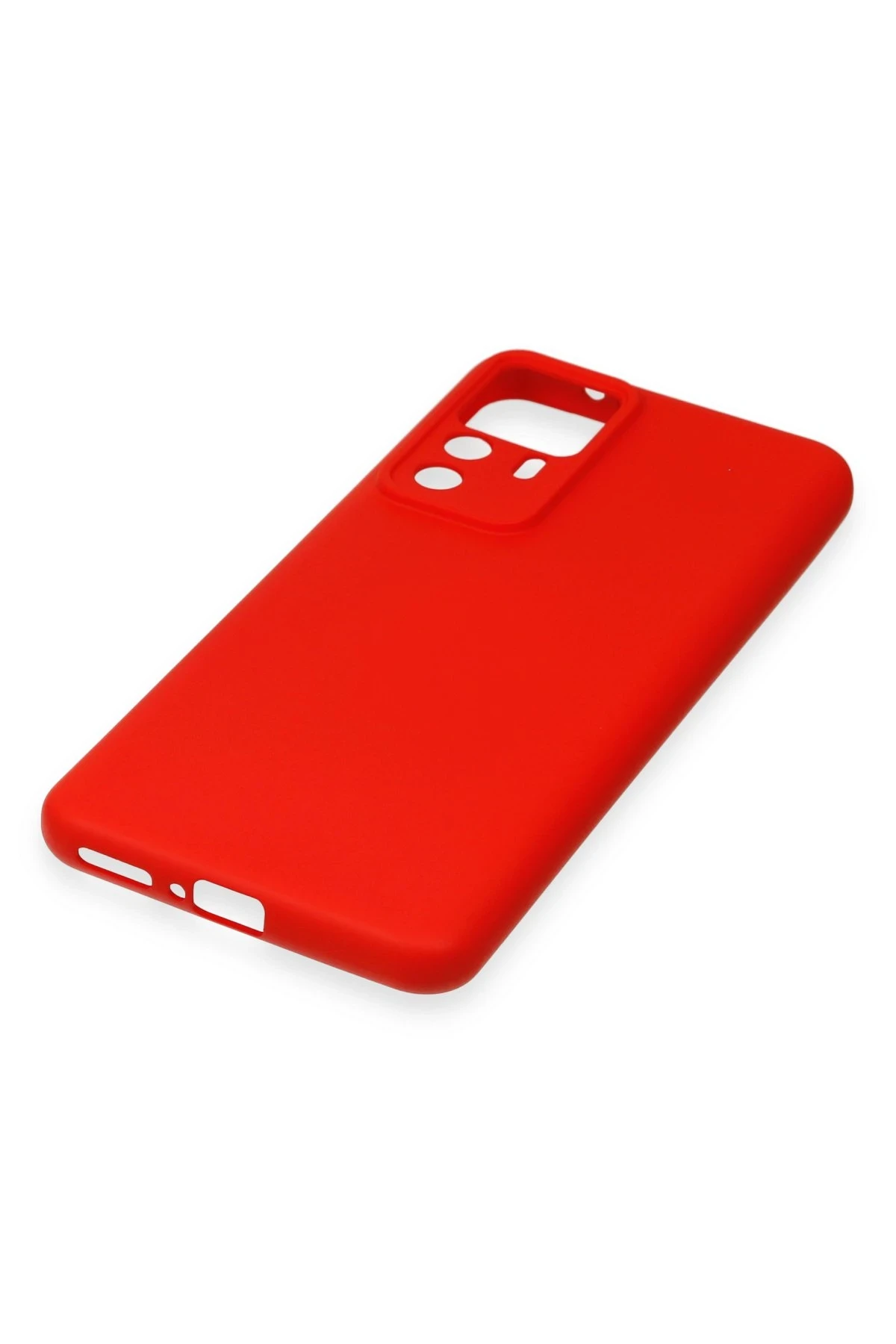 Newface Xiaomi Mi 12T Pro Kılıf Nano içi Kadife Silikon - Kırmızı