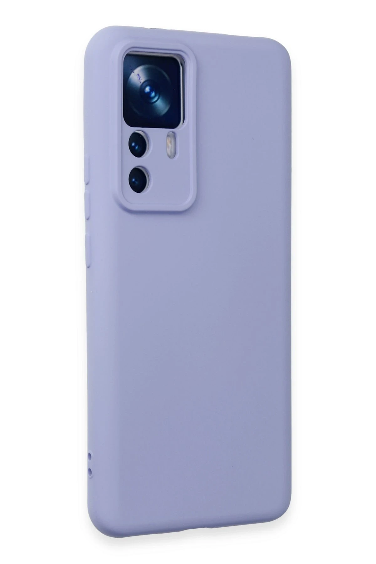 Newface Xiaomi Mi 12T Pro Kılıf Nano içi Kadife Silikon - Lila