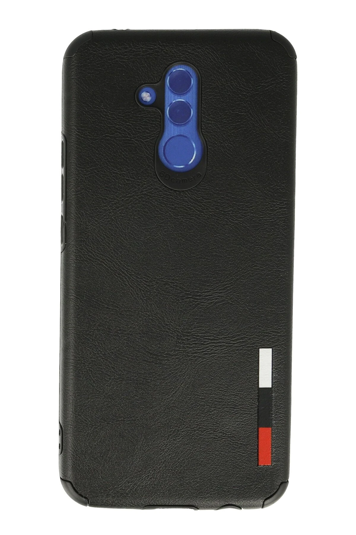 Newface Huawei Mate 20 Lite Kılıf Loop Deri Silikon - Siyah
