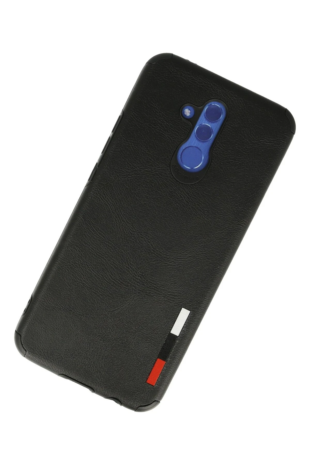 Newface Huawei Mate 20 Lite Kılıf Loop Deri Silikon - Siyah — görsel 2