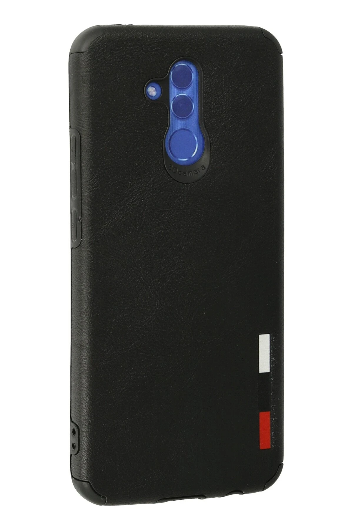 Newface Huawei Mate 20 Lite Kılıf Loop Deri Silikon - Siyah — görsel 3