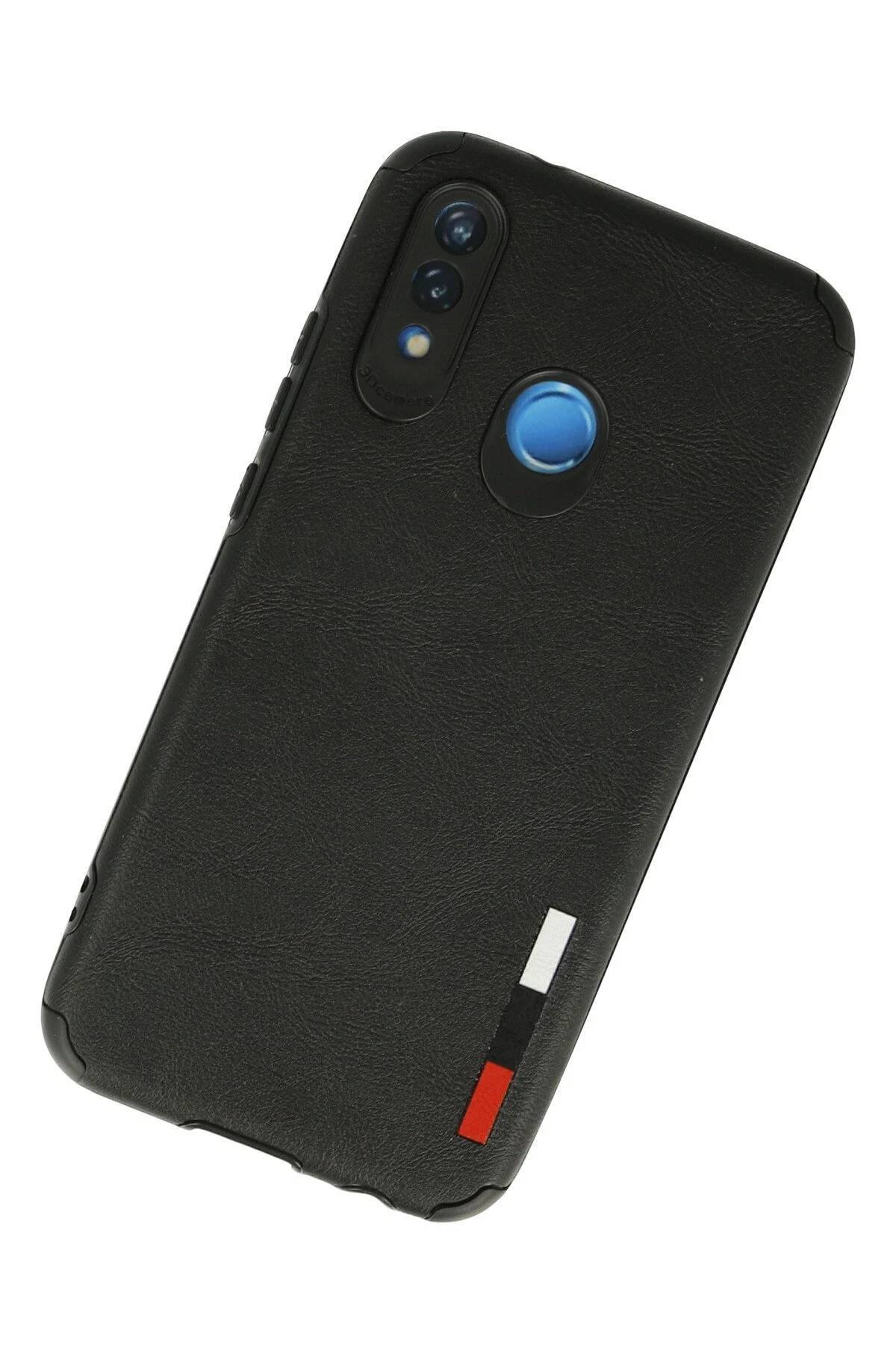 Newface Huawei P20 Lite Kılıf Loop Deri Silikon - Siyah — görsel 2