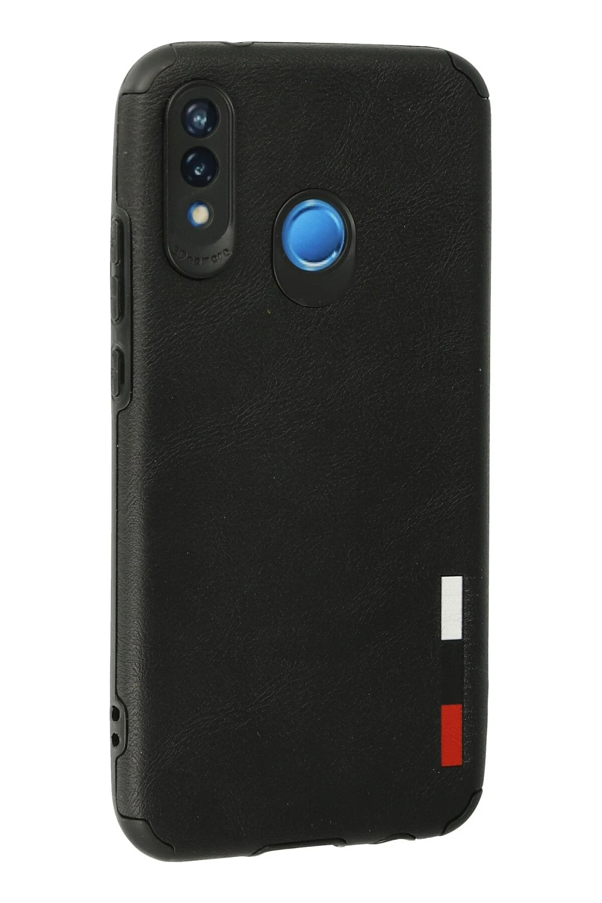 Newface Huawei P20 Lite Kılıf Loop Deri Silikon - Siyah — görsel 3