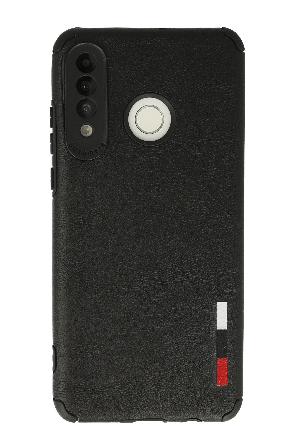 Newface Huawei P30 Lite Kılıf Loop Deri Silikon - Siyah