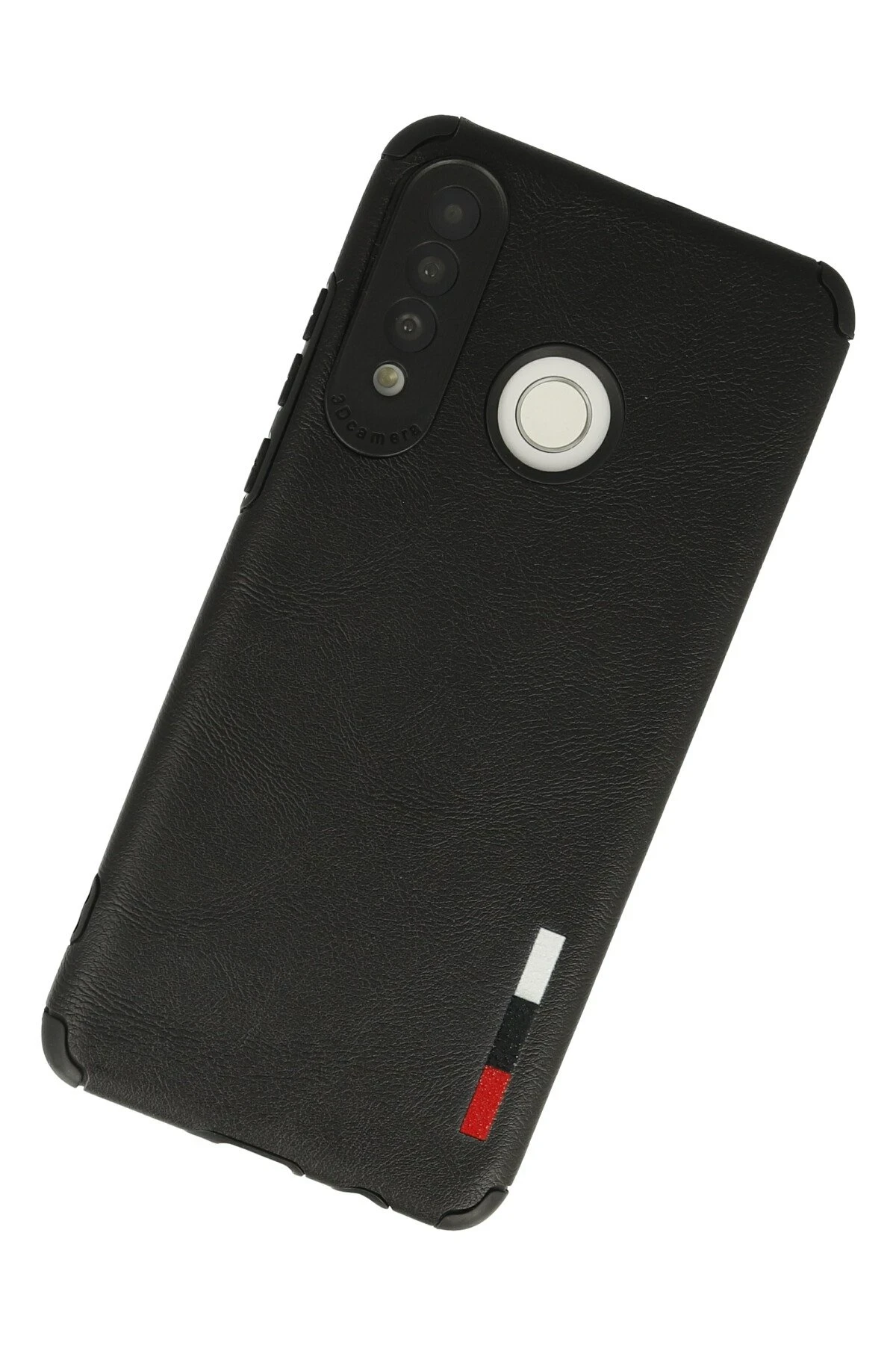 Newface Huawei P30 Lite Kılıf Loop Deri Silikon - Siyah — görsel 2
