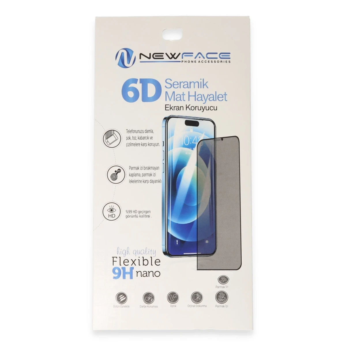 Newface Samsung Galaxy A54 5G 6D Antistatik Mat Seramik Hayalet Nano Ekran Koruyucu — görsel 7