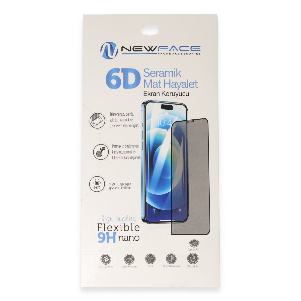 Newface Samsung Galaxy A54 5G 6D Antistatik Mat Seramik Hayalet Nano Ekran Koruyucu — görsel 12