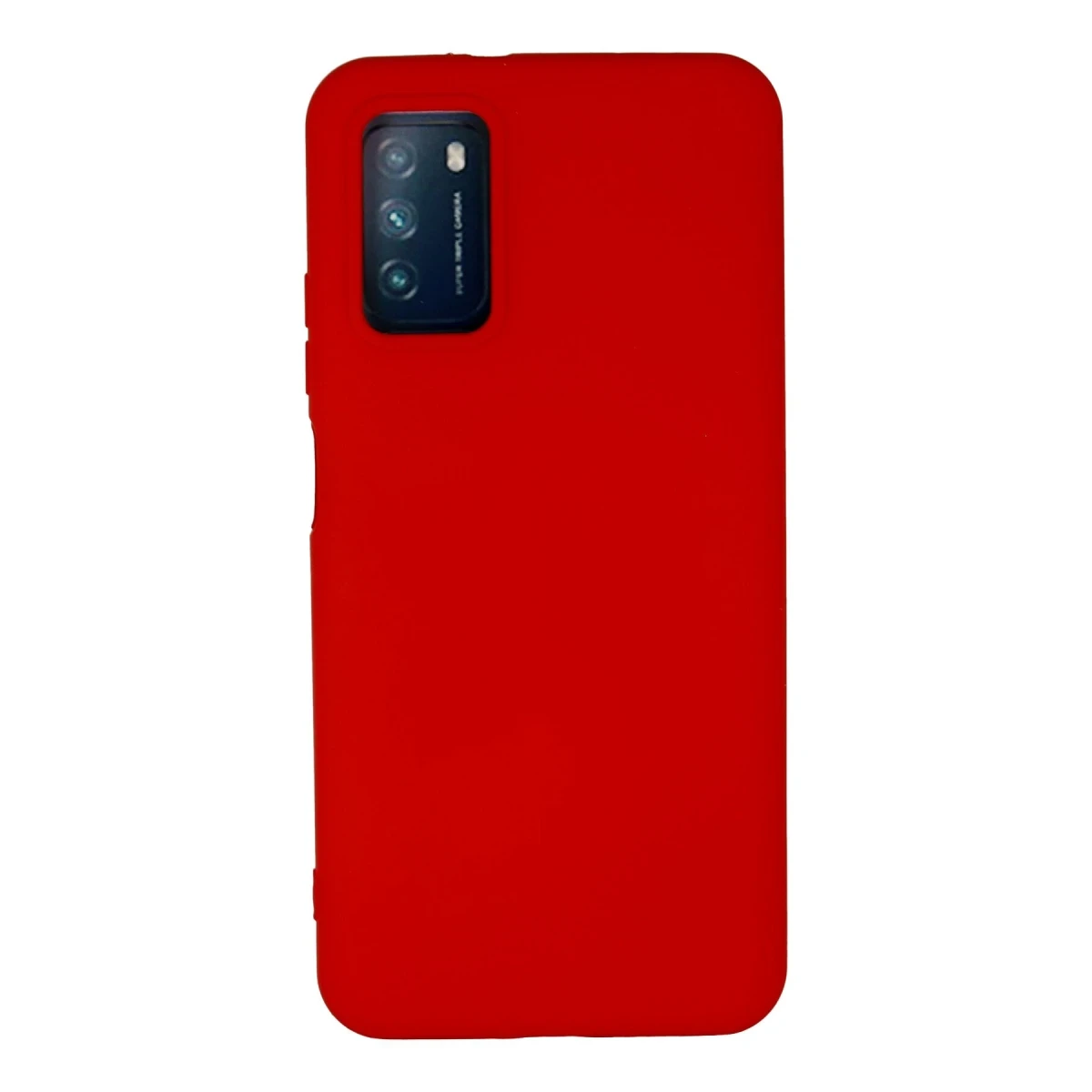 Newface Xiaomi Pocophone M3 Kılıf Nano içi Kadife Silikon - Kırmızı — görsel 4