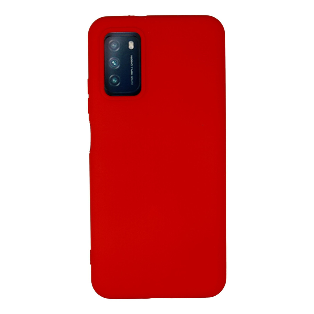 Newface Xiaomi Pocophone M3 Kılıf Nano içi Kadife Silikon - Kırmızı — görsel 7