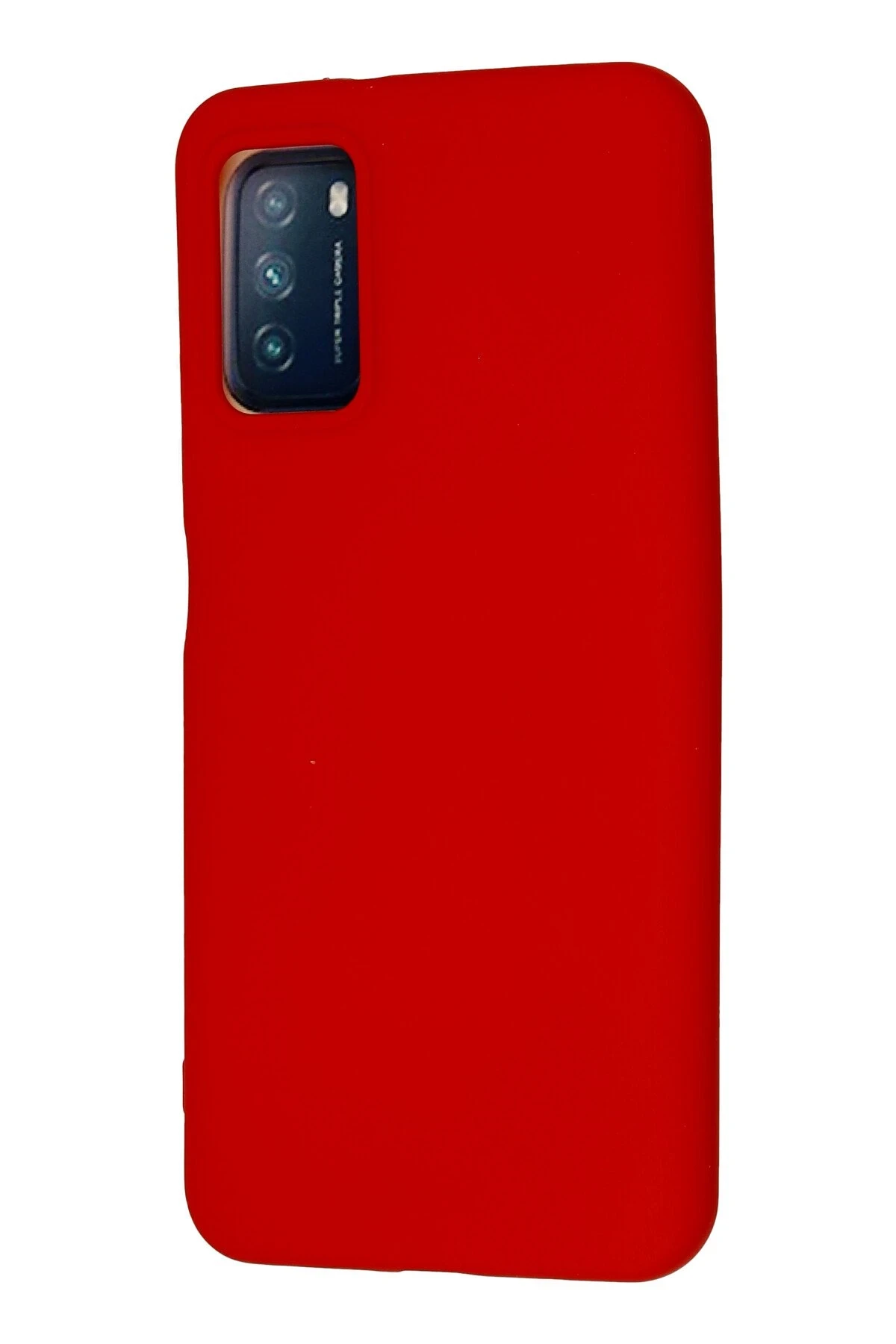 Newface Xiaomi Pocophone M3 Kılıf Nano içi Kadife Silikon - Kırmızı — görsel 3