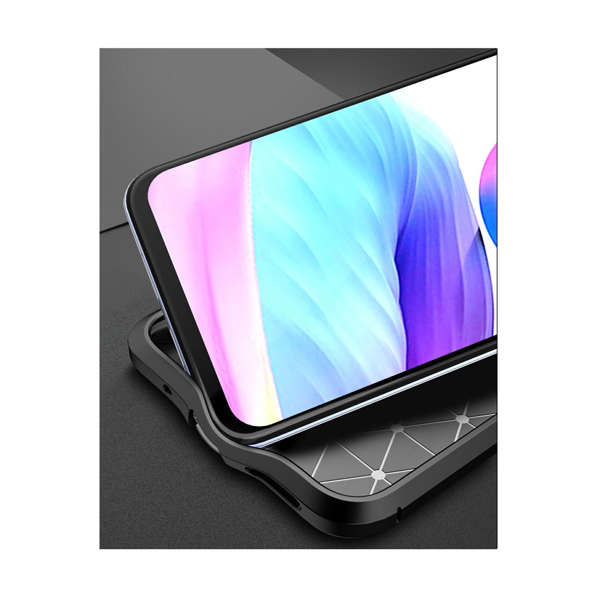 Newface Xiaomi Redmi Note 11 SE Kılıf Auto Focus Kapak - Kırmızı — görsel 9